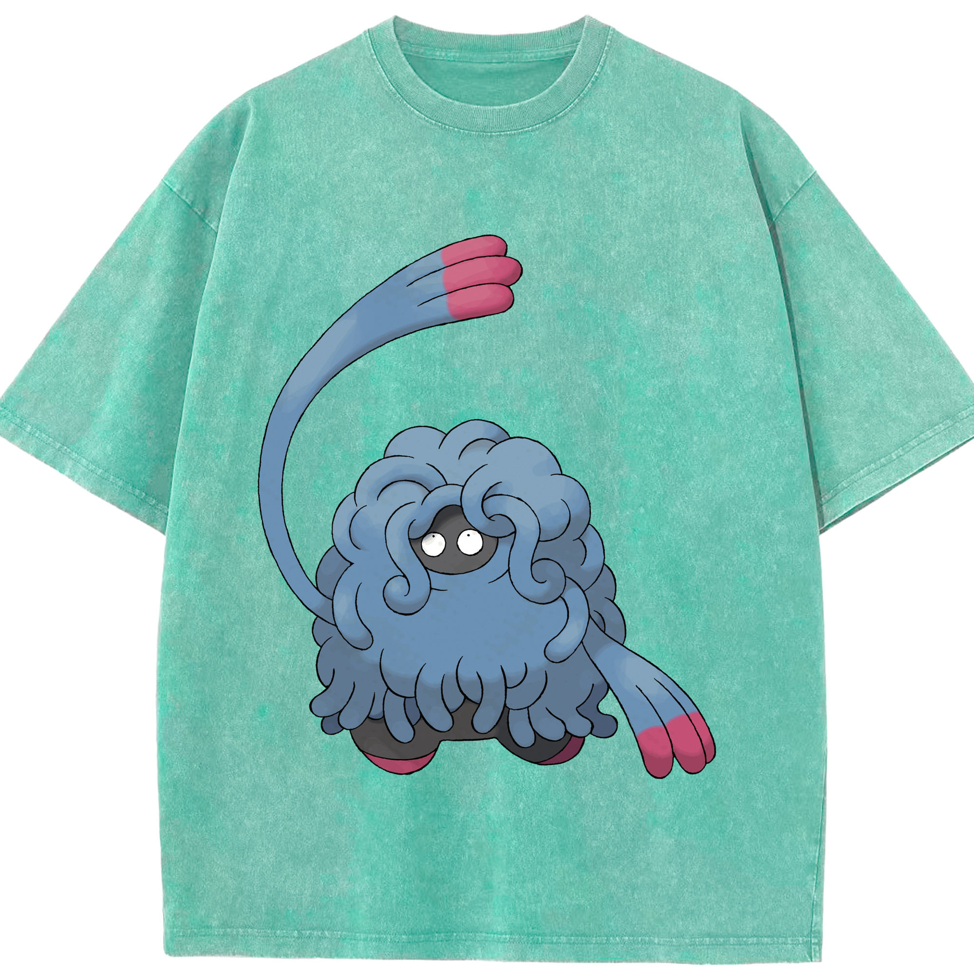 （画像用） ポケットモンスター Pokémon 綿100% ヴィンテージ風 半袖Tシャツ（フロントプリント）